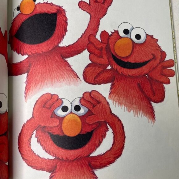Elmo Little Golden Book Sesame Street Series Set 2 Childrens Stories u - Picture 14 of 14